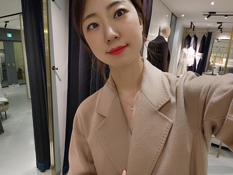  청담 해리슨테일러 여자 캐시미어100코트 롱코트 고급스러워