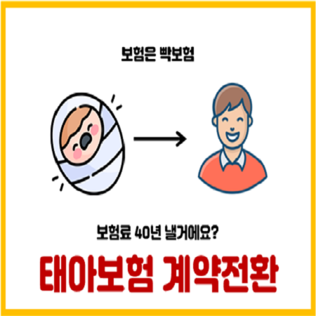  태아보험 계약전환 제도에 속으면 안되는 이유