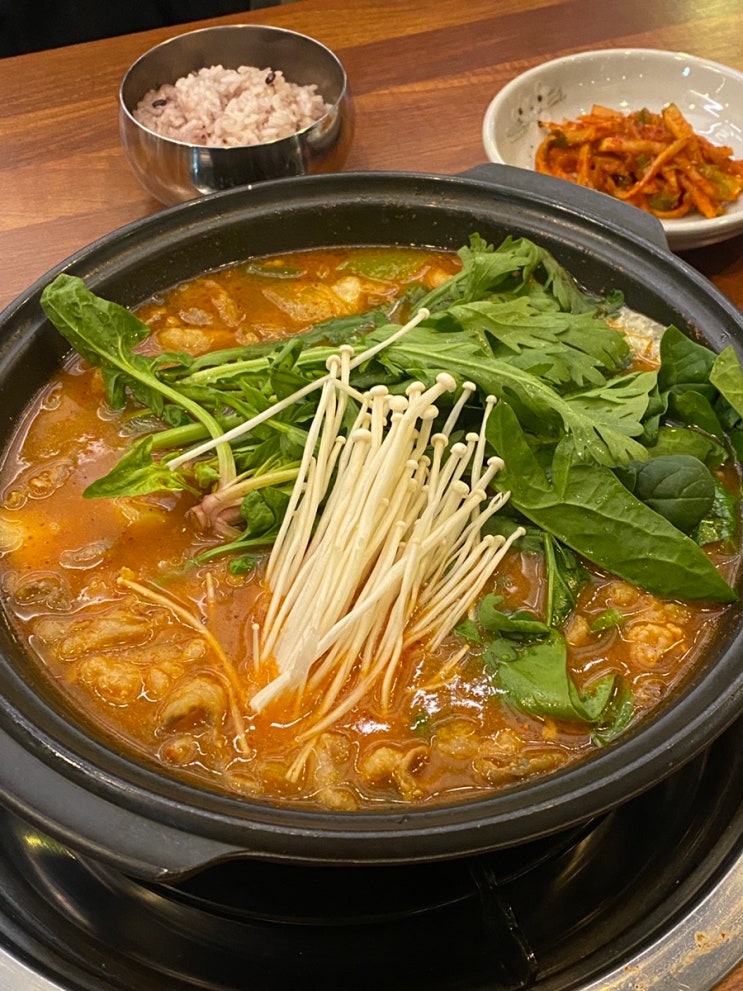  [울산] 언양 곱창 찐맛집! 곱창전골 뿌셔뿌셔 : 강산양곱창