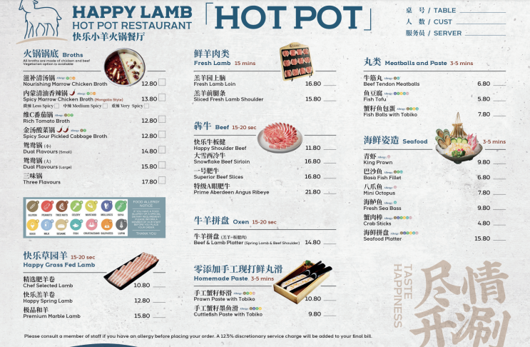 런던 훠궈 맛집: 해피램 핫 팟(Happy Lamb Hot Pot)