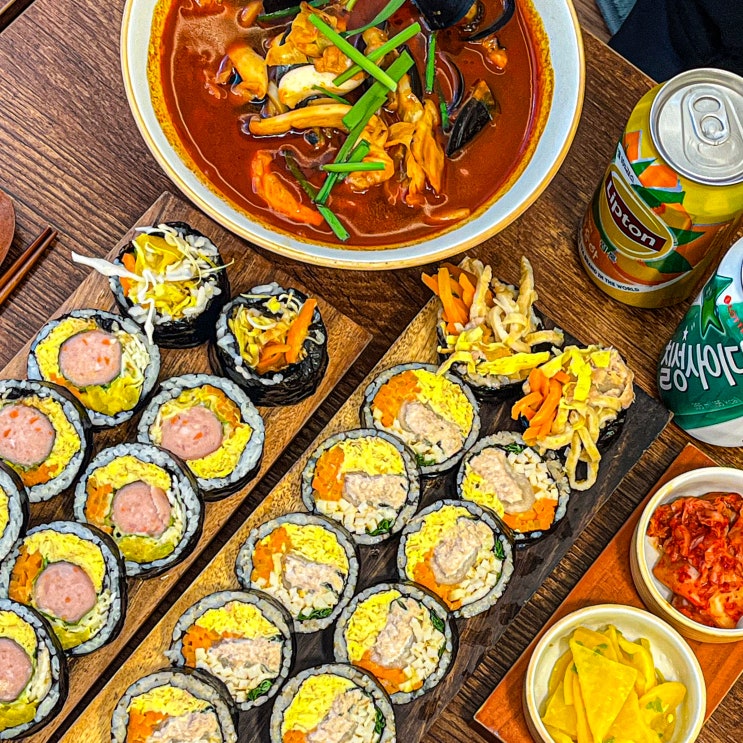 광주 상무지구 분식 삼청당 서울에서 줄서서 먹는 김밥맛집