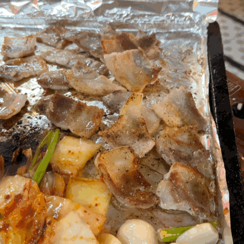  저기압일 땐 고기 앞으로 수원역 냉삼 맛집 쌍팔식당  내돈내먹