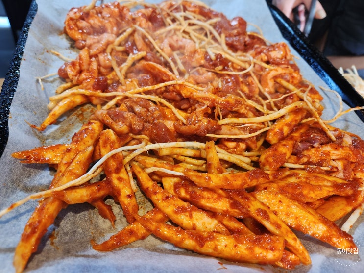  [광진 군자]군자역 맛집, 오리고기가 정말 맛있는 유황오리더덕주물럭군자오리촌