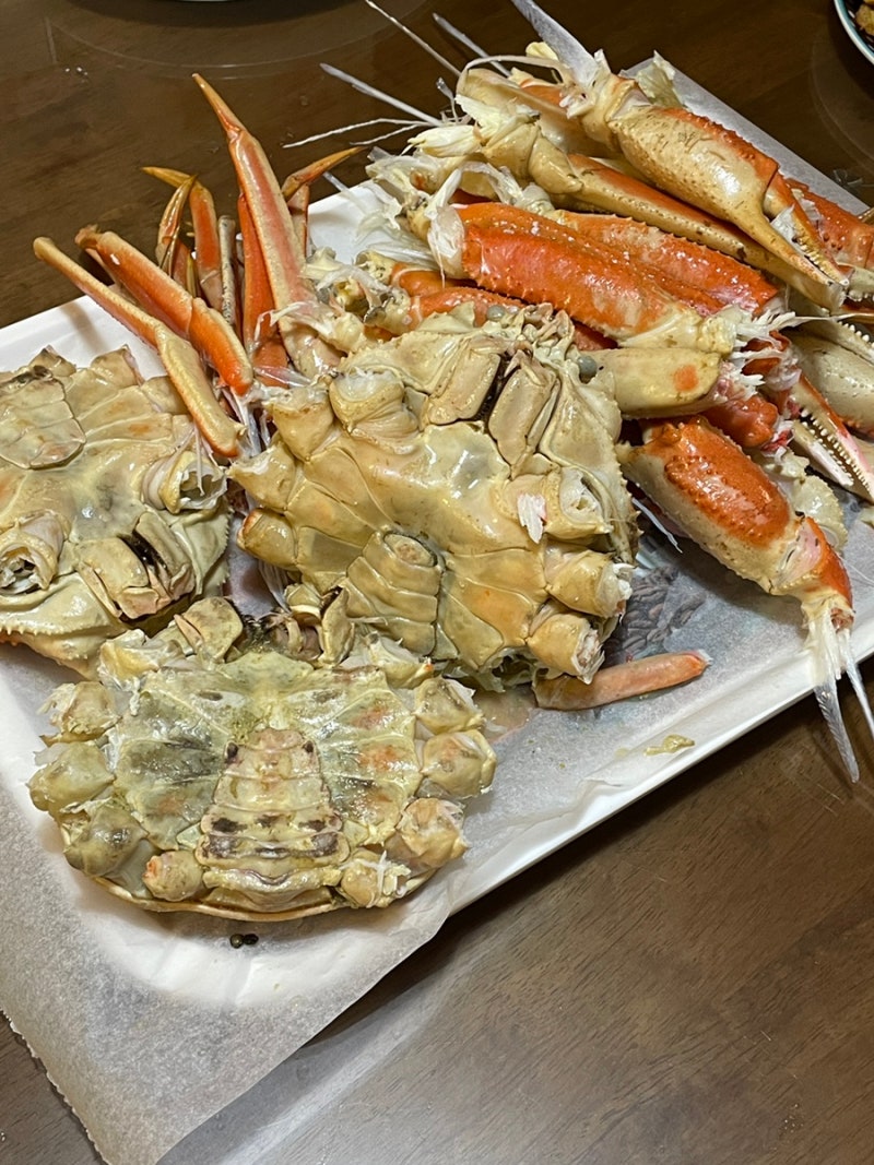러시아 박달대게 시세 가성비 좋은 거천푸드 택배 배송 후기