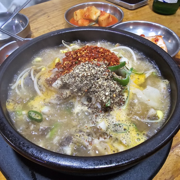  [성남] 모란 따끈따끈 전주 콩나물 콩뿌리국밥