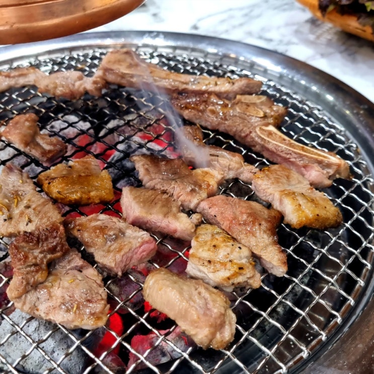  경산 고깃집 황제무한화로구이 경산사동점 식사후기