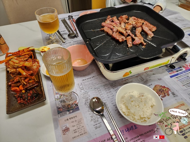  카르네브의 솔트에이징 숙성육, 저녁식사로 즐긴 프리미엄 등심구이
