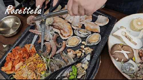  서귀포 도민 맛집 제주 올레시장 근처 흑돼지해물삼합