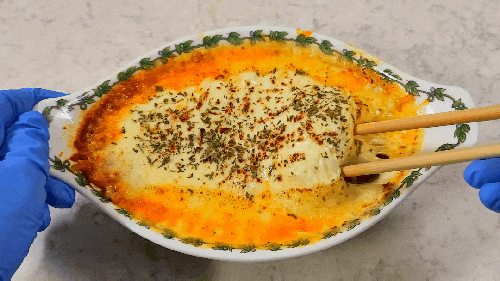  전자렌지 요리 모짜렐라 치즈 오븐 로제 스파게티 만들기