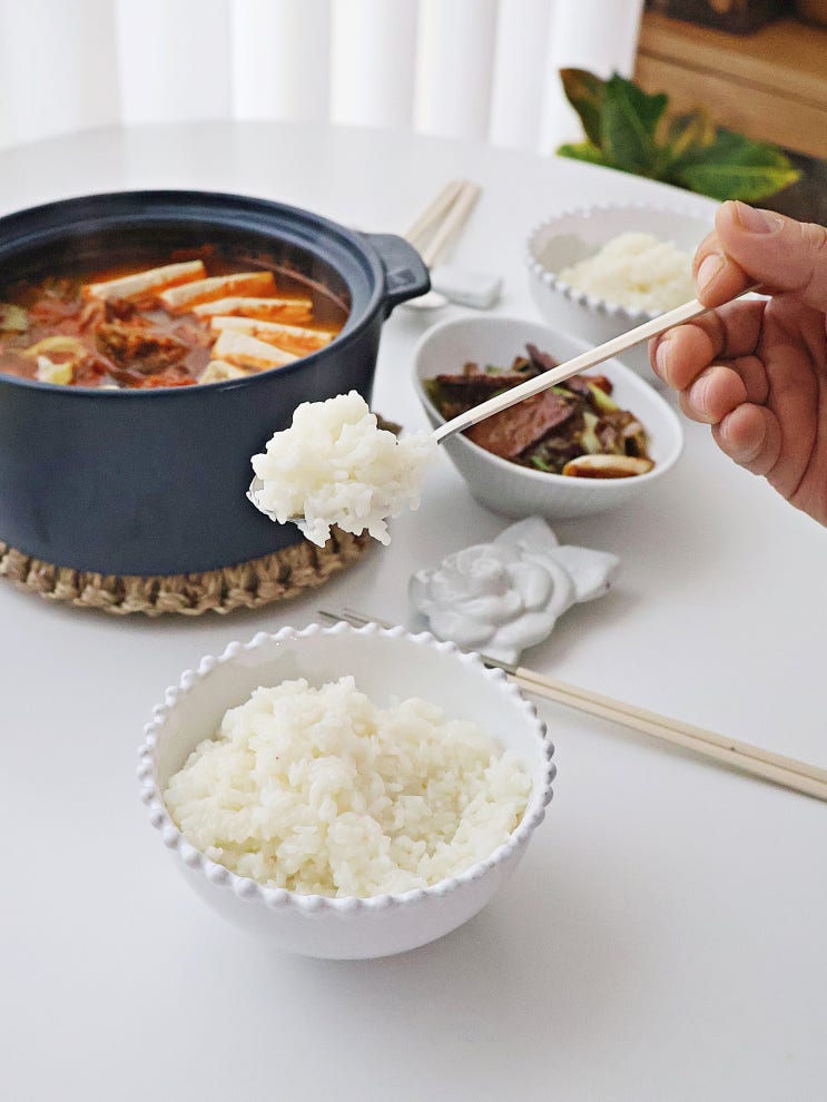 김봉규의연천쌀 누룽지쌀로 바꾸니 밥맛이 구수해
