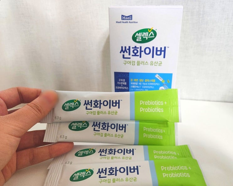 셀렉스 썬화이버 구아검 플러스 유산균 솔직후기 셀렉스 썬화이버 구아검 플러스 유산균 솔직후기