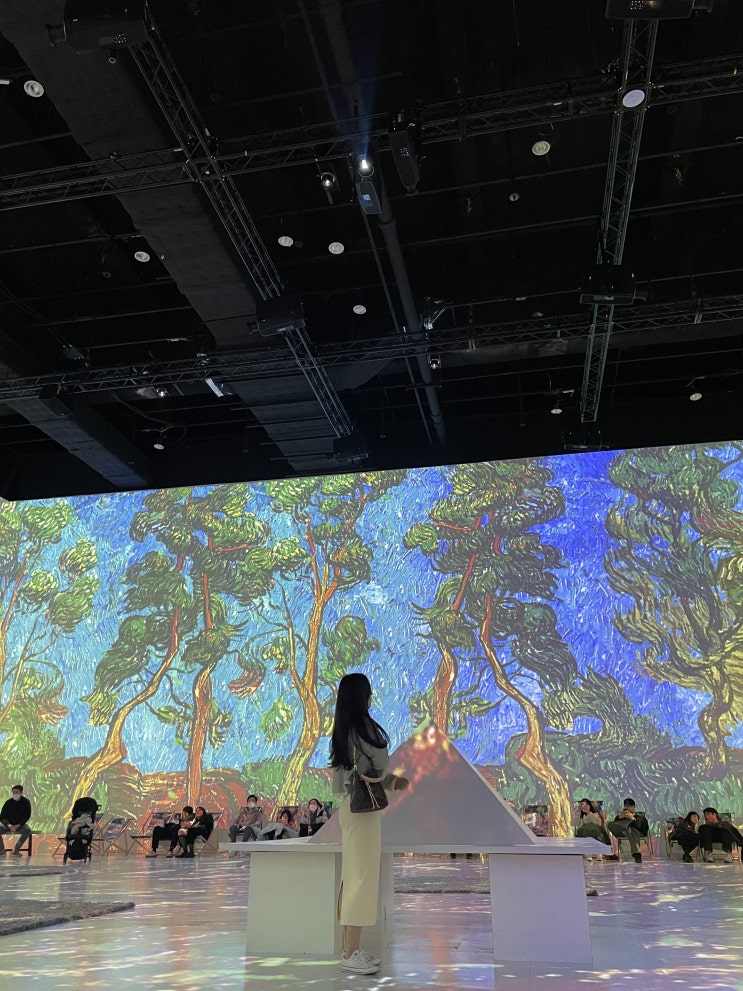  경기도 광명 몰입형 체험 이색 전시회 반고흐 전시회 후기 주차 입장료