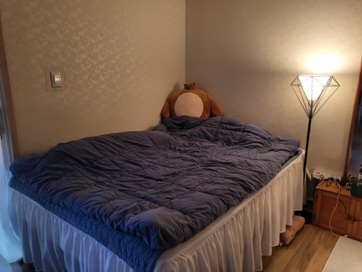  자취방 침대 : 지누스 얼티마 하이브리드 스프링 매트리스 25cm 내돈내산 후기