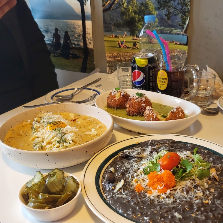  부산 명지 양식 '행스' 데이트 추천 맛집