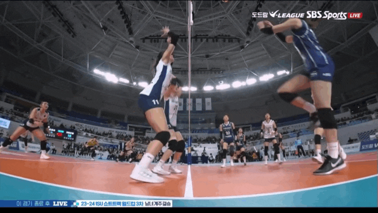 배구 한국도로공사 vs ibk기업은행 <b>임혜림</b> <b>선수</b> 발목 부상... 