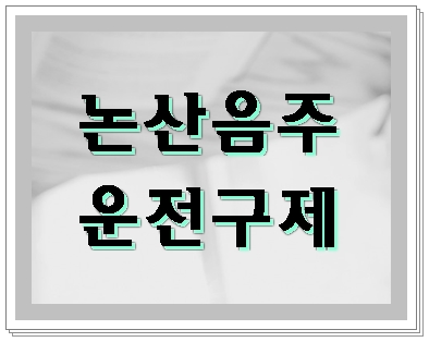  논산 탄원서 작성 및 음주운전 이의신청 진행 행정사의 도움으로