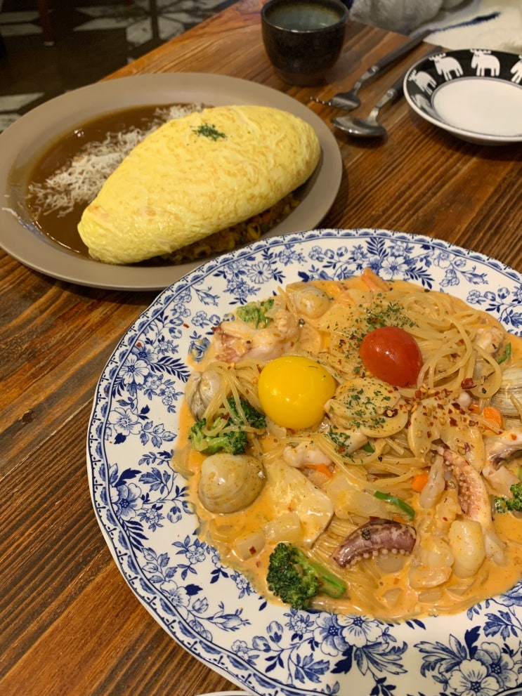  대전 은행동 파스타, 오믈렛 웨이팅 맛집 '에그그'