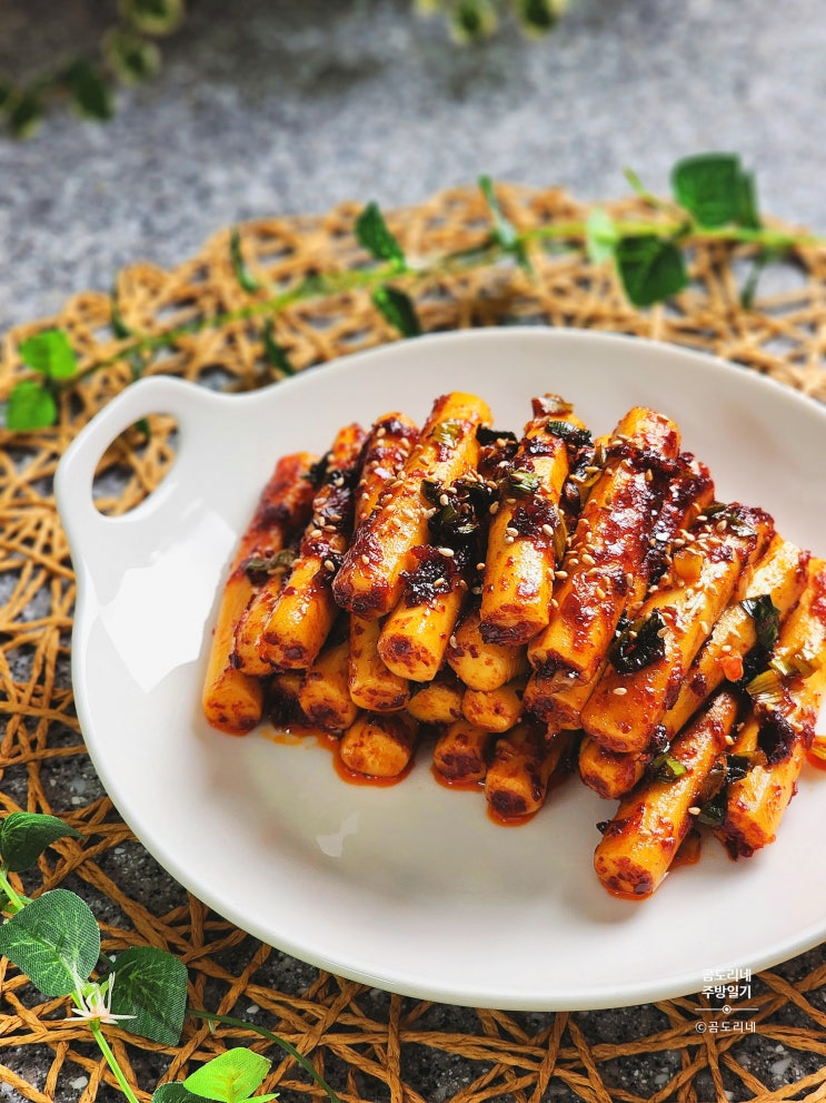  백종원 기름떡볶이 레시피 고춧가루떡볶이 만드는법