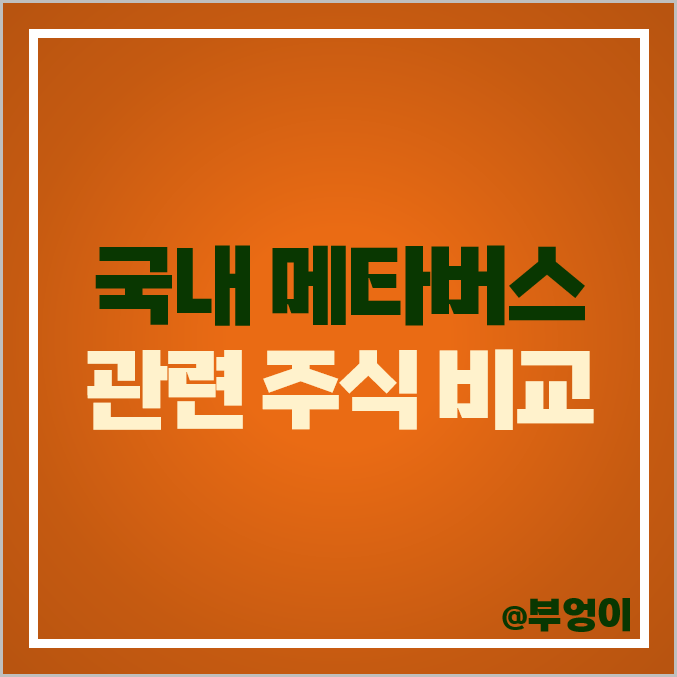 메타버스 관련주 대장주 디어유 주식 선익시스템 주가 메타버스 관련주 대장주 디어유 주식 선익시스템 주가