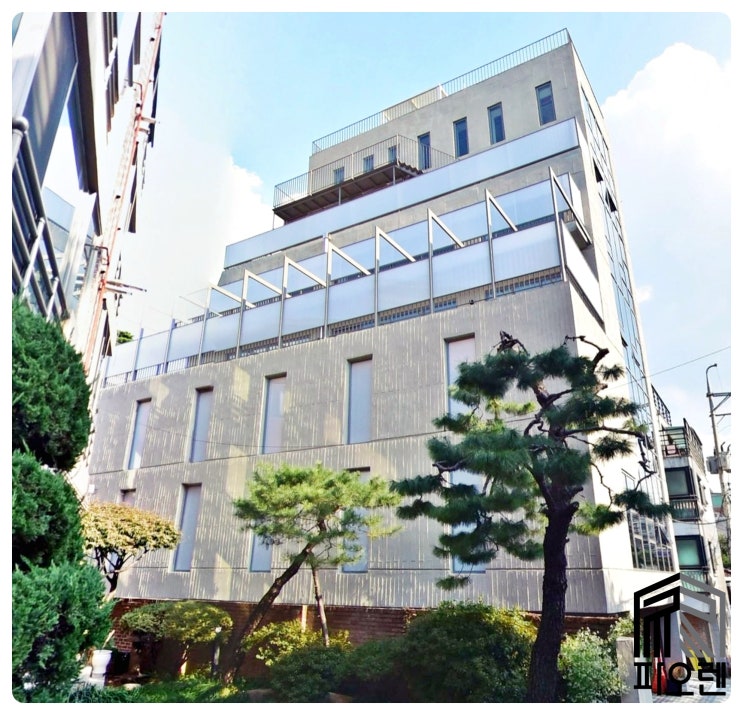  트리플역세권강남사옥임대 - 지하2층~6층, 복층보이드구조, 조용한주변환경, 주차8대, 옥상조경굿.