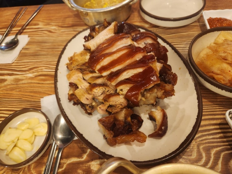  신도림 참족발 토요일 저녁 웨이팅 메뉴 맵기 등 내돈내산 맛집 리뷰
