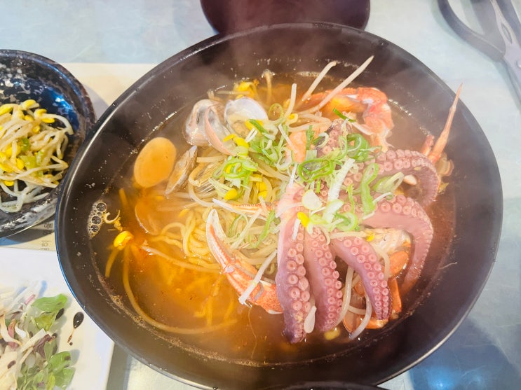  서귀포 성산 해물라면 해장추천 맛집추천 떠돌이식객