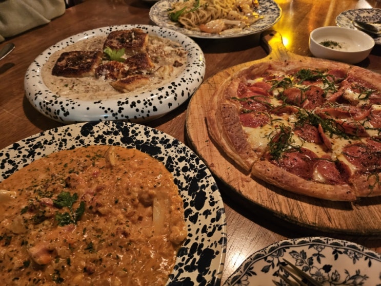  합정 맛집 : 뇨끼,파스타 세젤맛 38도씨식당(반려동반 가능)