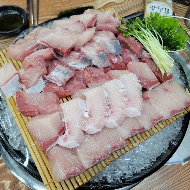 [망포역 횟집] 수원 '어풍당당' 대방어 맛집 후기