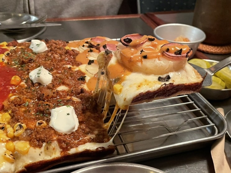  [동묘] 디트로이트 피자 맛집 낮맥 가능한 동묘가라지