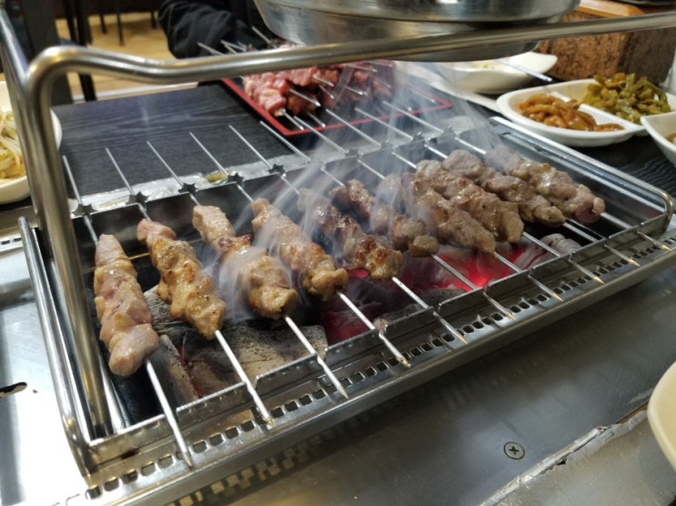 [맛집] 초원 양꼬치~(양꼬치, 꿔바로우, 온면. 일산 대화역 근처)