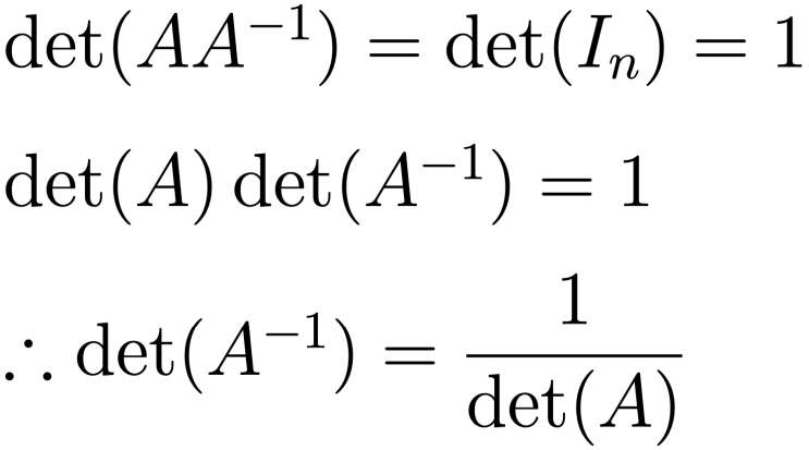  [선형대수학] 3.2 행렬식과 역행렬 (Determinants and Matrix Inverses)