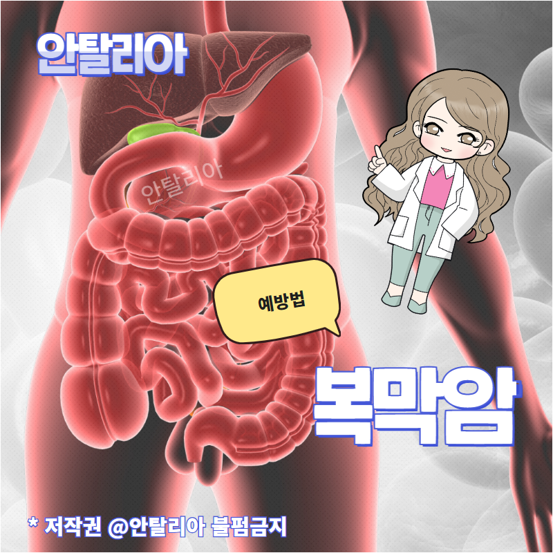 복막암 증상 원인에 좋은 음식 예방법