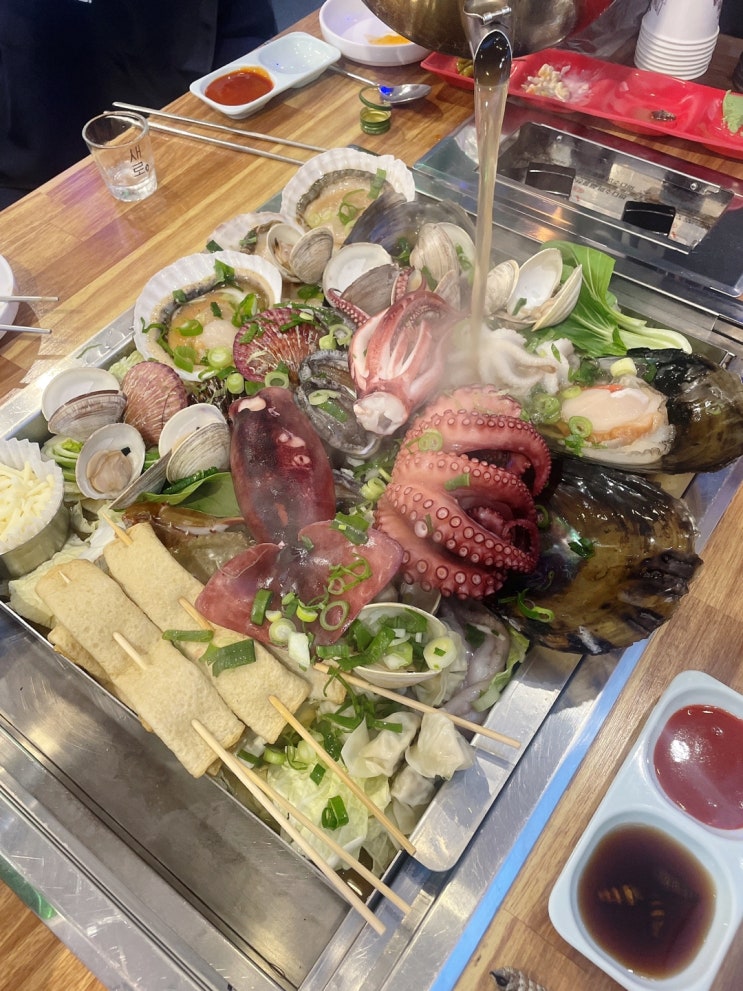  별내 조개구이 조개찜 (바다 슈퍼 해물 천하 조개구이)