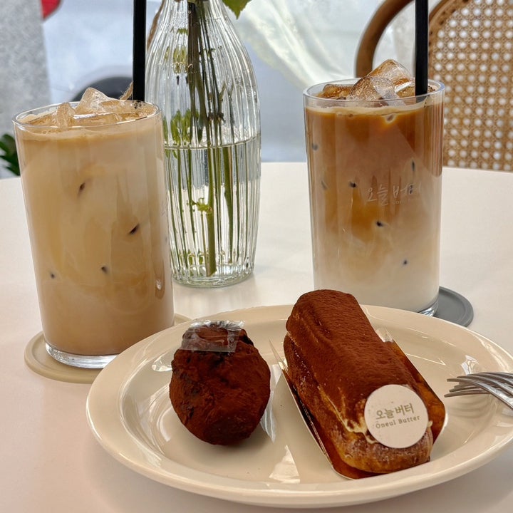  춘천 신상 디저트 카페, 에끌레어 마들렌 맛집 온의동 오늘버터