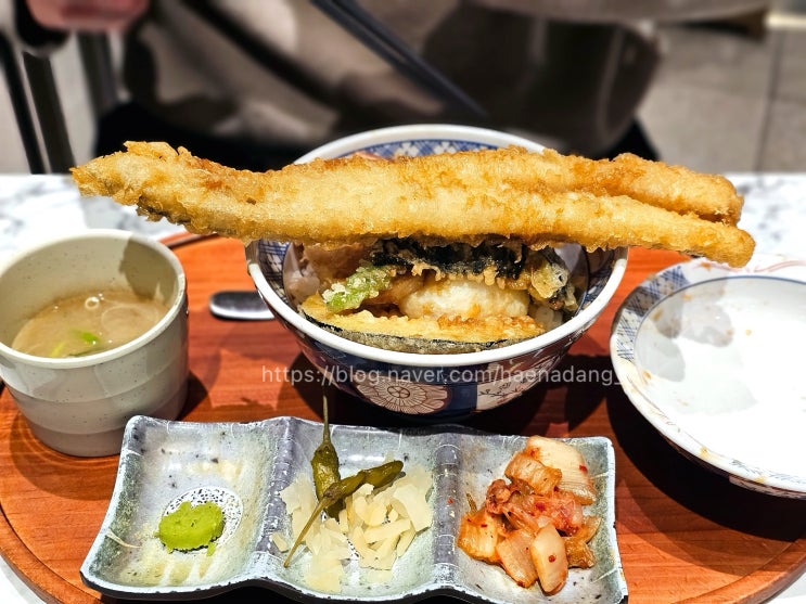  마츠노하나 여의도점 | 내돈내산 찐후기 | 텐동 처음 먹어본 사람 | 더현대여의도 일식 | 텐동 맛집