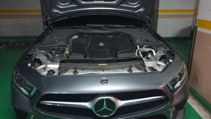  벤츠 CLS 400d 배터리 규격과 밧데리 교체 방법