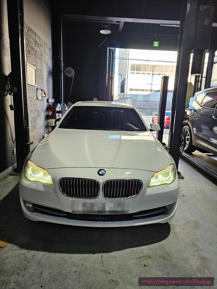  [ bmw 525d 디젤 미립자 필터 시스템 엔진 배기가스 경고등 점등 디젤 흡기크리닝 dpf 클리닝 ] 인천 수입차 정비소
