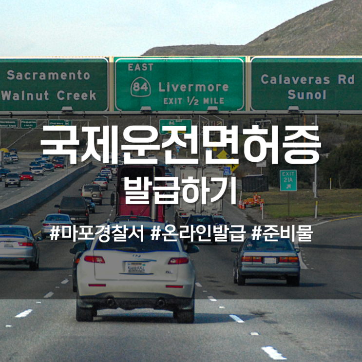  국제 운전 면허증 발급 방법, 준비물(feat. 마포경찰서/온라인)