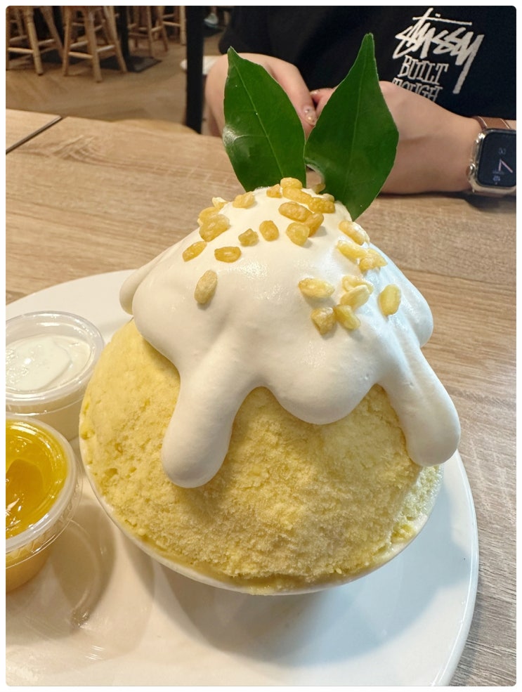  방콕 차오프라야강 근처 아이콘 시암 쇼핑몰 애프터유 디저트카페 일본식 눈꽃 빙수 (카키고오리) 맛별로 시식한 후기 공유