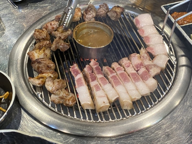  대전 송촌동 술집 초벌구이 맛집 제주 고기집 송돈가