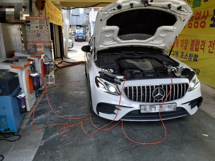  수입차정비소 벤츠 s350d <부품 탈부착 없이 2.000대 이상 시공 포스팅>