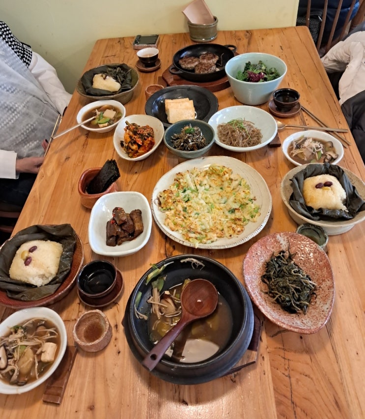 분당 정자동 맛집:선한레시피 연잎정식 건강식 맛집