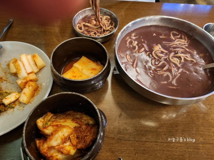 대전 팥죽, 팥칼국수 맛집은 역시 진월당