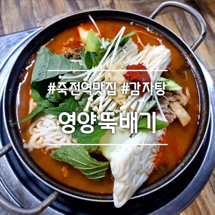  대구 죽전역 맛집] 영양뚝배기 || 가성비 좋은 뼈다귀해장국 감자탕 맛집