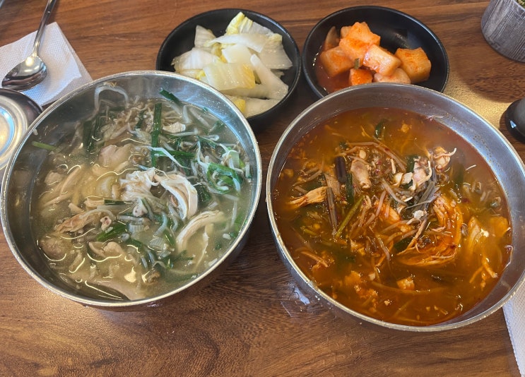  평택 얼큰한 국물 장춘 닭개장, 닭도리탕 평택점