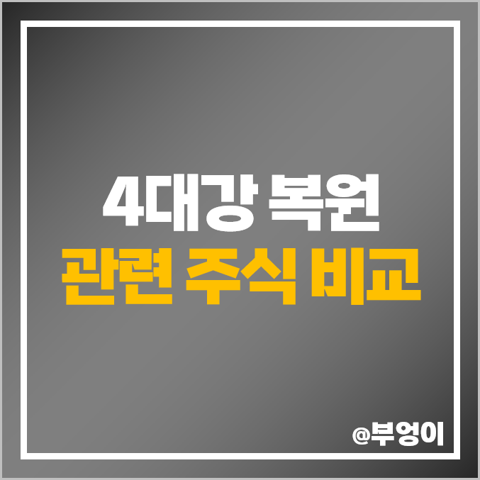 4대강 복원 관련주 정부 정책주 테마주 대장주 주식 혜인 주가 4대강 복원 관련주 정부 정책주 테마주 대장주 주식 혜인 주가