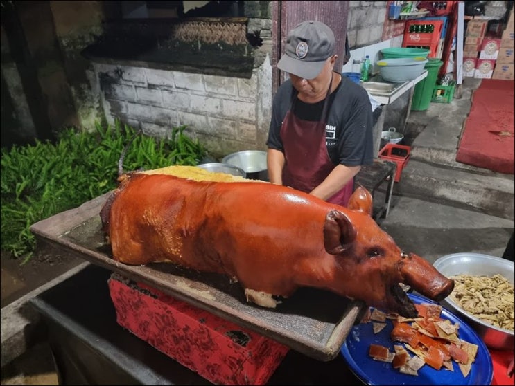  발리 방리 바비굴링 맛집 - Babi Guling Pande Bangli