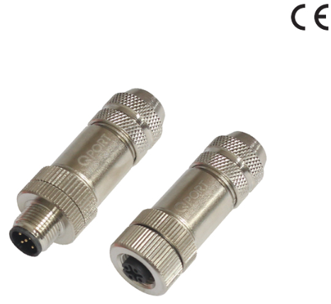  EMI 차폐형 M12콘넥터 M12B/M12D 시리즈