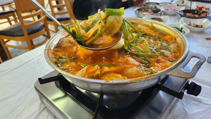  처음 먹어본 국물이 시원한 주문진곰치국 시장 해장 맛집