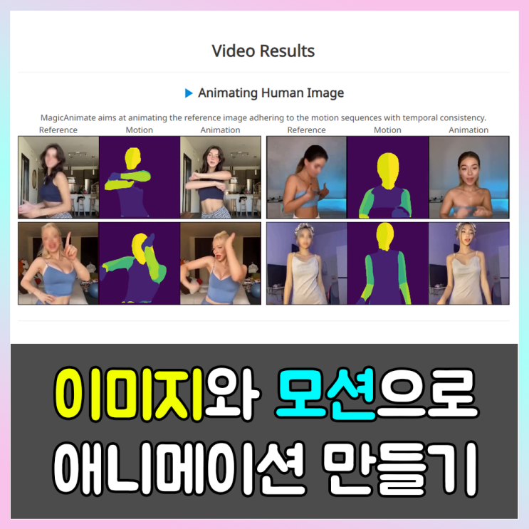  이미지와 동영상 그리고 AI로 애니메이션 만들기